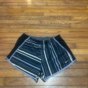 Nike Black and Gray Women's Shorts